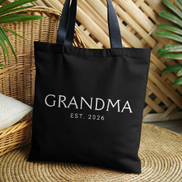 Mormor etablerade ny mormorsgåva tygkasse