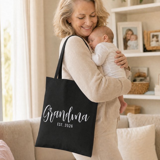 Mormor etablerade ny mormorsgåva tygkasse (Skapare uppladdad)