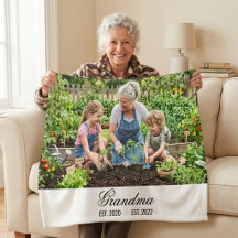 Mormor etablerade personlig foto present