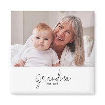 Mormor etablerat fotopresent