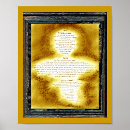 Mormor, Faith, Hjärtförändring Poster