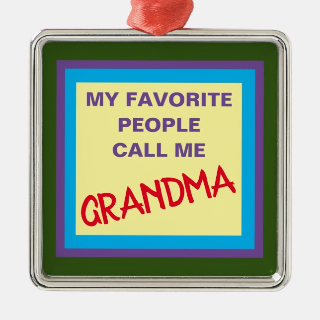 MORMOR/FARMOR JULGRANSPRYDNAD METALL (Framsidan)