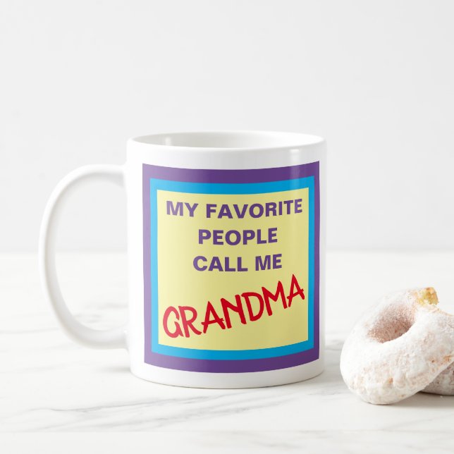 MORMOR/FARMOR KAFFEMUGG (Med munk)