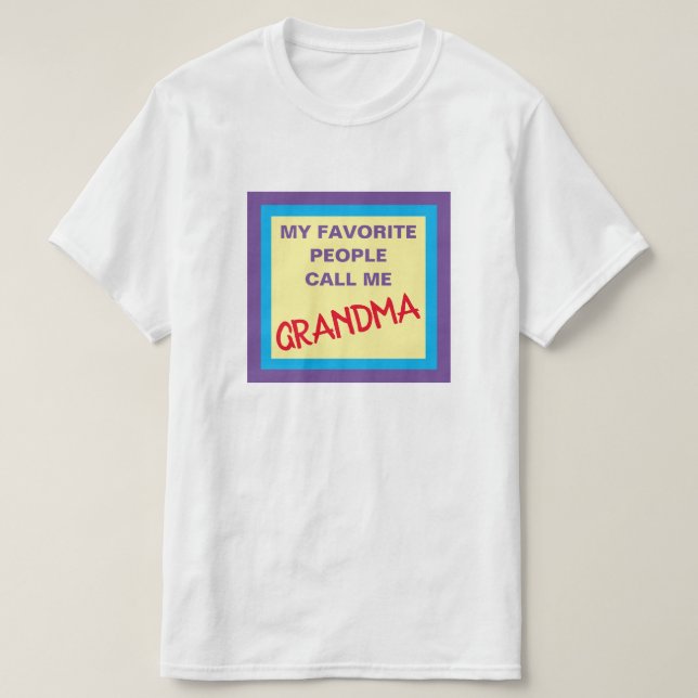 MORMOR/FARMOR T SHIRT (Design framsida)