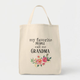 Mormor favorit- toto (personligen med namn) tygkasse