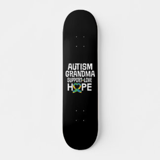 Mormor för Autismmedvetande Mini Skateboard Bräda 18,5 Cm