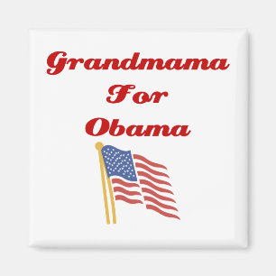 Mormor för Obama Magnet