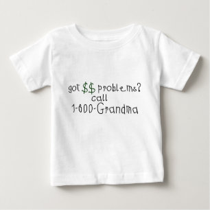 Mormor för pengarproblemappell t shirt
