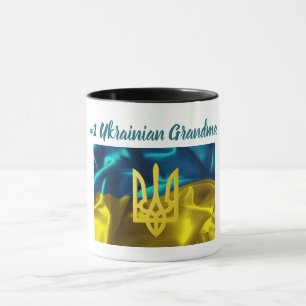 Mormor för ukrainare #1 mugg