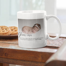 Mormor Foto Glam-ma Kaffemugg