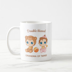 Mormor från Twillingar Flicka Bear Jumpdräkt Kaffemugg