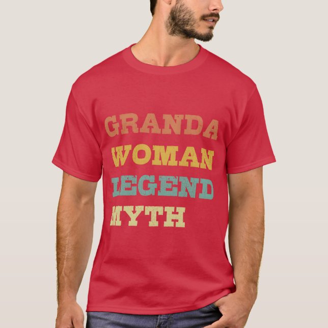 Mormor-gåva från mor t shirt (Framsida)