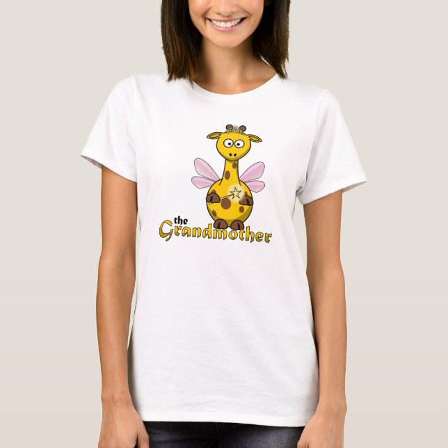 Mormor Giraffe Fairy Godmor Tröja (Framsida)