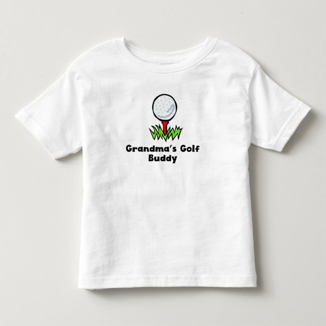 Mormor Golfkompis Tee Shirt (Framsida)