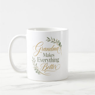 Mormor Gör Allt Bättre Födelsedag Kaffemugg
