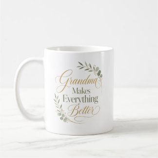 Mormor gör allt bättre kaffemugg