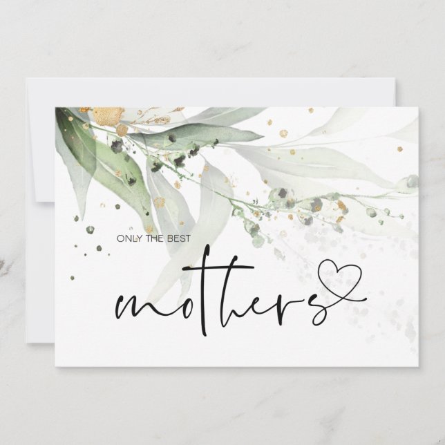 Mormor Gravid Announcement Baby Surprise Kort (Framsida)