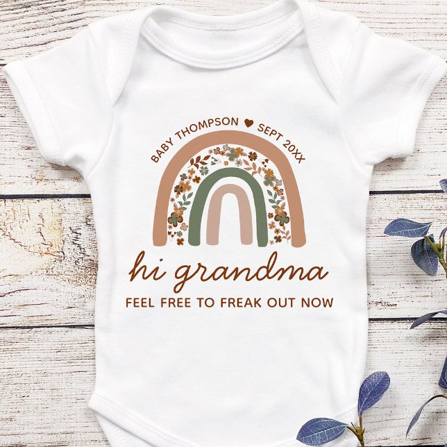 Mormor Gravid Meddelande om att mormor skall lämna T Shirt (Skapare uppladdad)