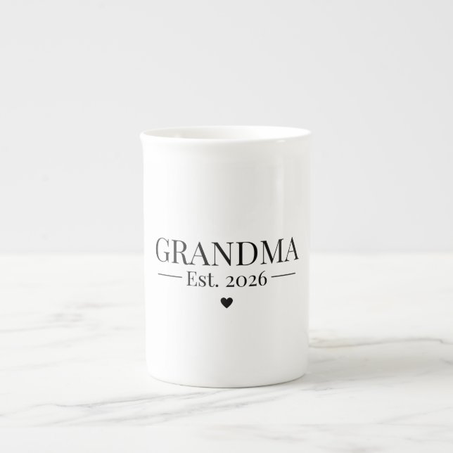 Mormor Grundade 2026 Benporslin Mugg (Framsidan)