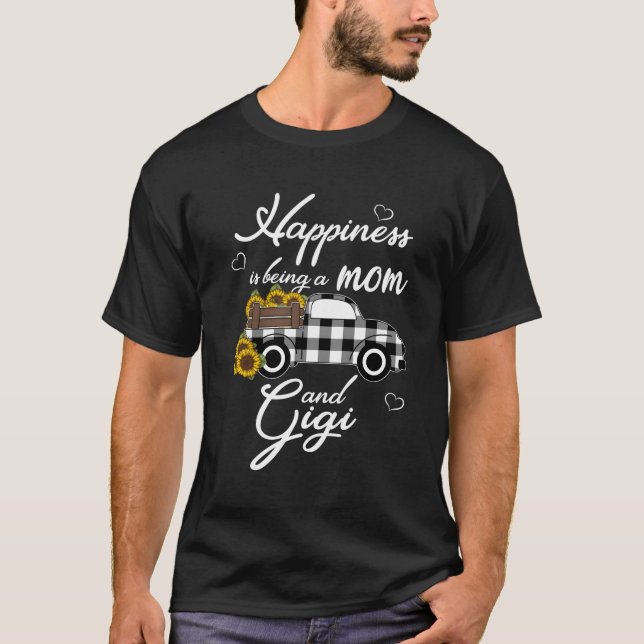 Mormor Hapess är Mamma och Gigi T Shirt (Framsida)