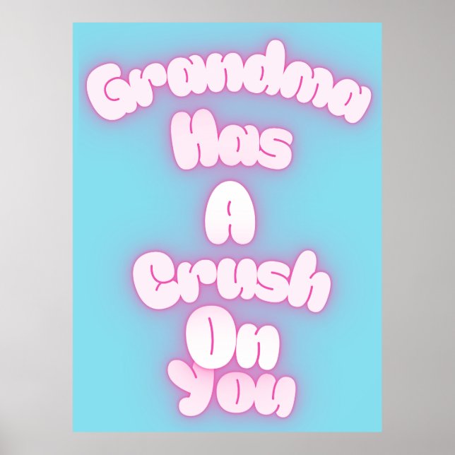 Mormor har en krock på dig poster (Framsidan)
