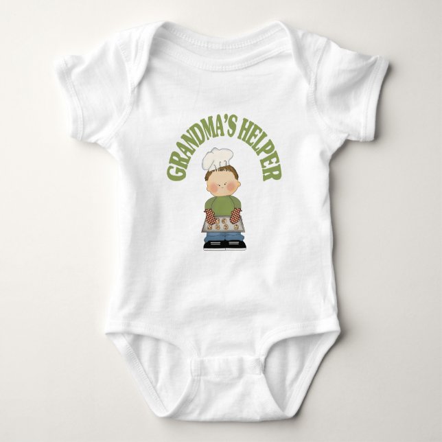 Mormor hjälpreda t-shirt (Framsida)
