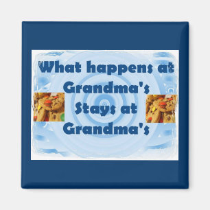 Mormor hus magnet