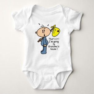 Mormor husbaby (BLÅTT) Tee Shirt