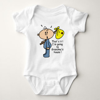 Mormor husbaby (BLÅTT) Tee Shirt