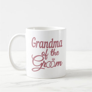Mormor i familjen Groom Bröllop matchande Kaffemugg
