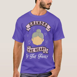 Mormor i hjärtat av familjefrövaret t shirt