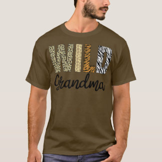 Mormor i Vild 1 Zoo Birthday Safari Jungle T Shirt