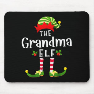 Mormor Jul Tomte Matchande Pyjamas Julfest  Musmatta