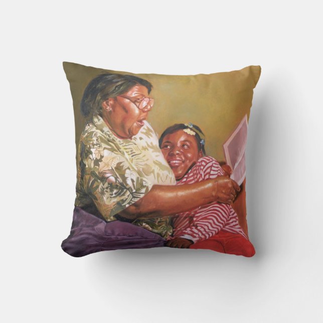 Mormor kärlek 1995 kudde (Framsida)