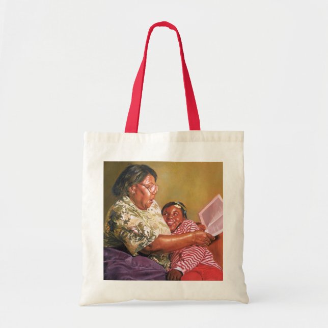 Mormor kärlek 1995 tygkasse (Framsidan)