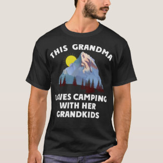 Mormor kärlek campar med sin barnbarn-adve t shirt