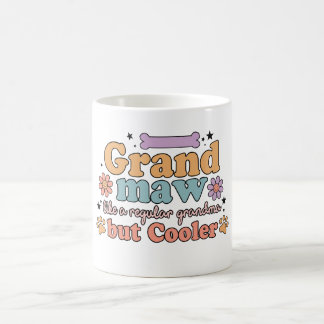 Mormor likt en vanlig mormor men coolare kaffemugg