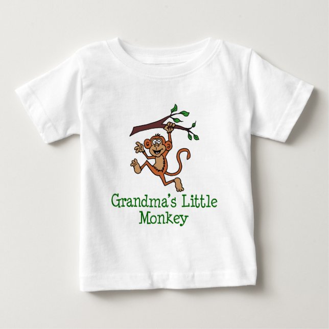 Mormor lite apa t-shirt (Framsida)