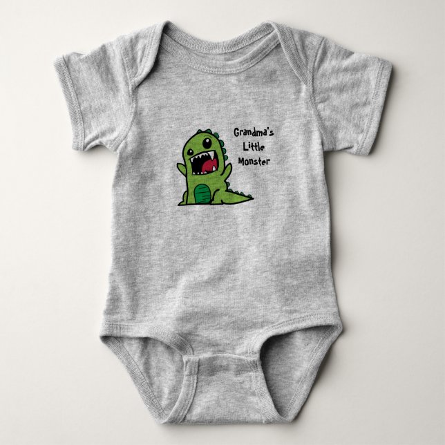 Mormor lite gigantisk babyVest Tröja (Framsida)