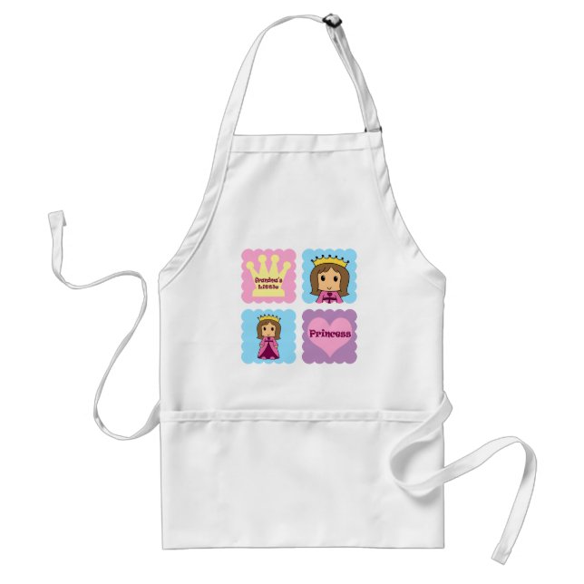 Mormor lite Princess Förkläde (Framsidan)