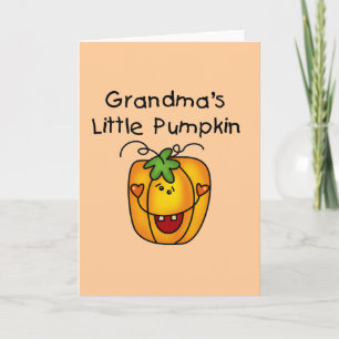 Mormor lite pumpaT-tröja och gåvor Kort