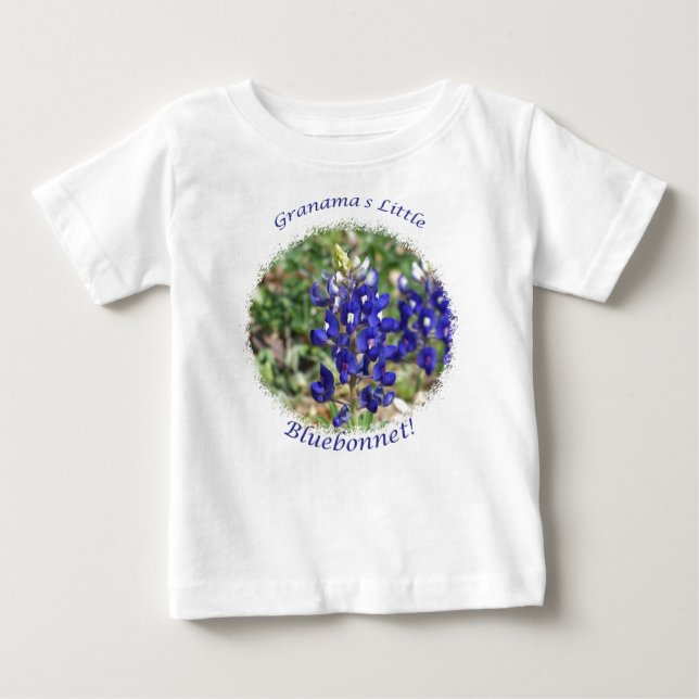 Mormor lite skjorta för Bluebonnetbaby T-shirt (Framsida)