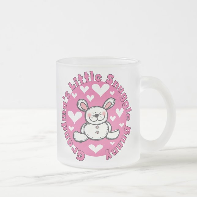 Mormor lite Snugglekanin Frostad Glasmugg (Höger)