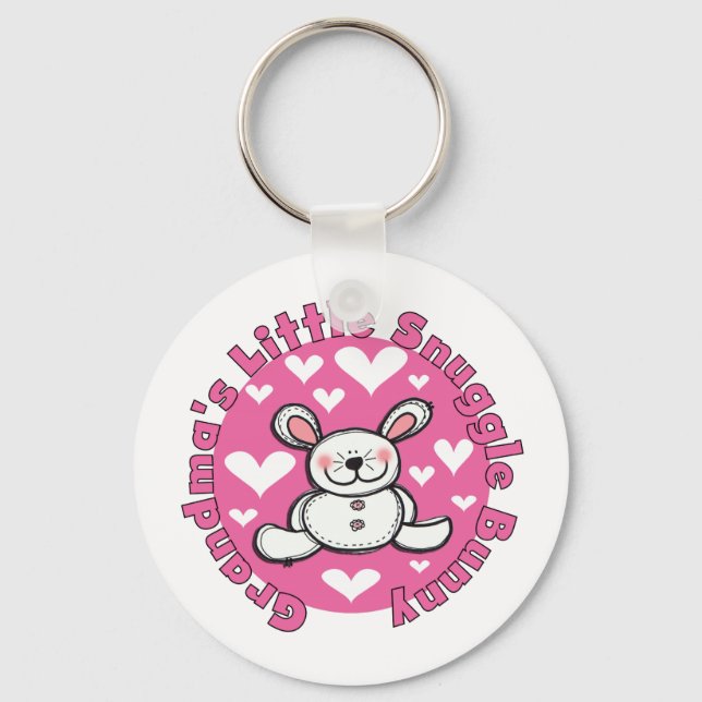 Mormor lite Snugglekanin Nyckelring (Framsida)
