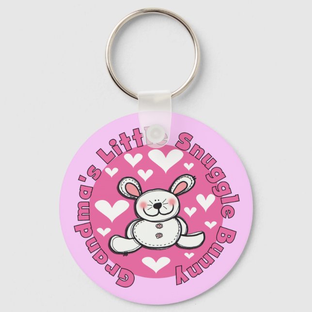 Mormor lite Snugglekanin Nyckelring (Framsida)