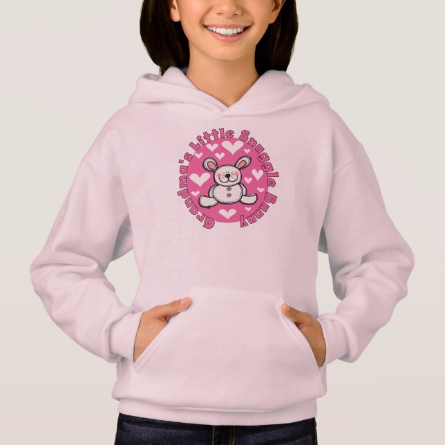 Mormor lite Snugglekanin T Shirt (Framsida)