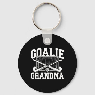 Mormor målvakt i landhockey Mormor landhockeymålva Nyckelring