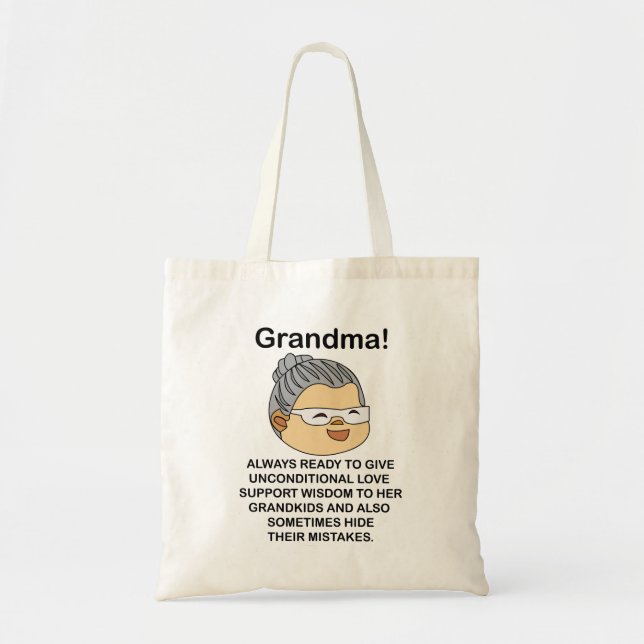 Mormor Mamma  Tygkasse (Framsidan)