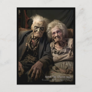 Mormor & Morfar Claxson Vykort