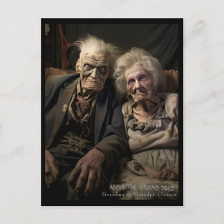 Mormor & Morfar Claxson Vykort